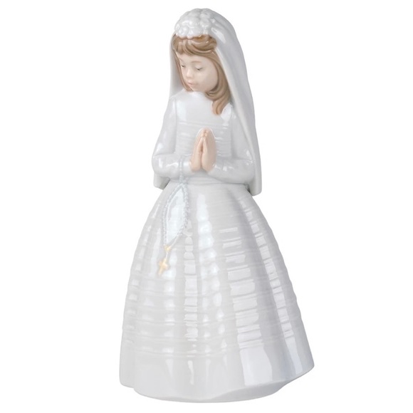 Nao by lladro first communion praying girl - Picture 1 of 5